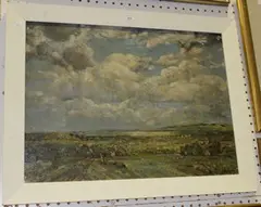 William Alison Martin, The Menai Straits, oil on board