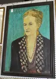 Faith O'Reilly, Rose with Amber, oil on canvas
