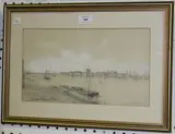 Helen Nugent, St Petersbourg, 1858, pencil heightened with white