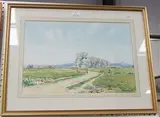 Clement Lambert, Chanctonbury Ring, watercolour