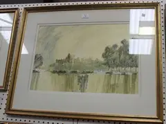 Windsor by Terry McKivragan, watercolour, sold Nov 2016