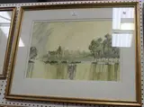 Terry McKivragan, Windsor, watercolour