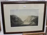 Lt Colonel William Booth, View near the Hot Wells, Bristol, 1812, watercolour