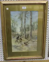 E.E. Nicol, Egypt, 1905, watercolour
