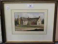 Cornelius Paine, South of Arundel, watercolour