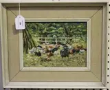 Allister M. MacGillivray, Cock O'The North, oil on board