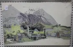 Veronica Burleigh, South African Scene, oil on canvas