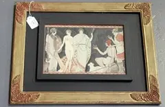 J. Kuhn Regnier, Judgement of Paris, watercolour and ink