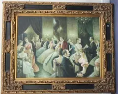 Richard Moore, The Dance, oil on canvas