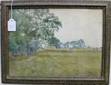 William Fraser Garden, View of Haystacks, 1882, watercolour