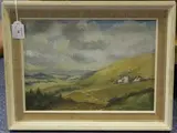 G.M. Archer, The Edge of the Downs, oil on canvas
