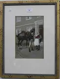 Gordon Browne, Illustration for Adam Bede by George Eliot, watercolour with gouache