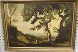 Philip Hugh Padwick, Figure in a Landscape, oil on canvas laid on board