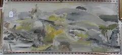 J. Dunkin Wedd, Downlands, 1965, oil on board