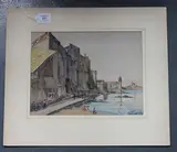 Douglas Ian Smart, Collioure, watercolour over pencil