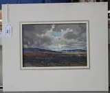 Arthur Legge, The Plains of Granada, watercolour with touches of gouache