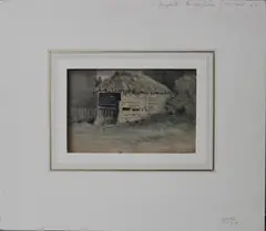 William Crotch, At Hampstead, watercolour and pencil