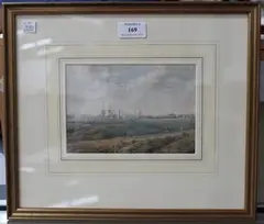 E.G. Price, Arundel Haven, watercolour