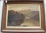 Harry Bates, Highland Landscape, oil on canvas