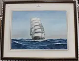 Eric Tufnell, Astoria, watercolour with gouache