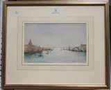 Margaret Linnell, View of Venice, watercolour