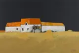 David Humphreys, Orange and Black Painting
