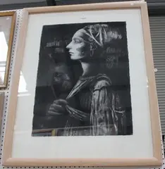 Judy Inglis, Misunderstanding, charcoal and chalk
