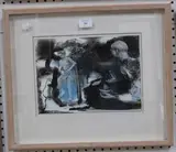 Judy Inglis, The Voyager, charcoal and pastel on board