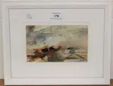 Doris Malcomson, Last Train to Vladivostok, watercolour