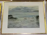 William Bowyer, Quiet Sea, watercolour