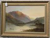 F. E. Jamieson, Kilchurn Castle, Loch Awe, oil on canvas
