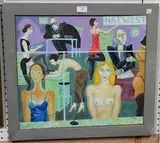Ric Hyde, Nat West, acrylic on board