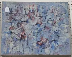Philip Richard Morris, Abstract, 1964, oil on canvas