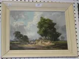 Richard Tearoe, Passing Shadows, oil on canvas