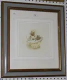 Fiona Mackenzie, Mouse's Bathtime, 1990, watercolour