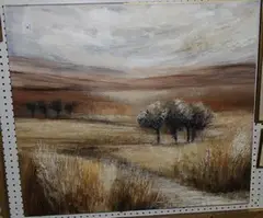 Rosemary Abrahams, Low Lands, oil on canvas