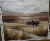 Rosemary Abrahams, Low Lands, oil on canvas