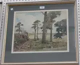 William Benner, The Southwold Railway, watercolour