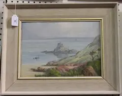 Wilfred E. Billinghame, June Stillness over Hern, oil on artist's board