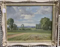 Wilfred E. Billinghame, Cloud Shadows, oil on canvas