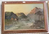 F. E. Jamieson, Highland Scene, oil on canvas