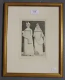 John Kay, Modern Nursing, monochrome etching