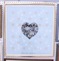 Fleur Cowles, Flower Heart, colour print on silk