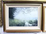 Pamela Derry, Just around the Corner, Arundel, oil on board