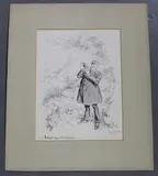 Charles Edmund Brock, A blight on the landscape, 1902, pen and ink