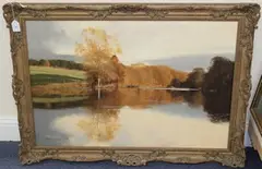 W.R. Jennings, Morning Mirror, oil on canvas