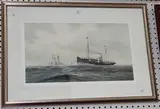 Patrick R. Donovan, No 1 Pilot London, on Station off the South Foreland, watercolour
