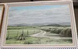 Mervyn Goode, Downland View, 1970, oil on board