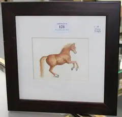 Joyce Garrett, Whistlejacket, coloured pencil