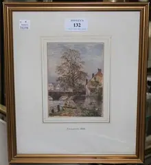 Martin Snape, Brecon, watercolour